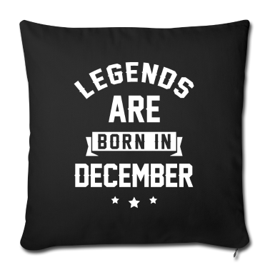 geburtstagsgeschenke mama Kissenbezug - Legenden werden im Dezember geboren - Geburtstagsgeschenk