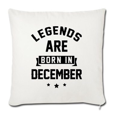 geburtstagsgeschenke mama Kissenbezug - Legenden werden im Dezember geboren - Geburtstagsgeschenk