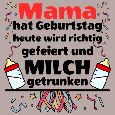 Motiv Mama hat Geburtstag I Mama Geburtstag Babyspruch