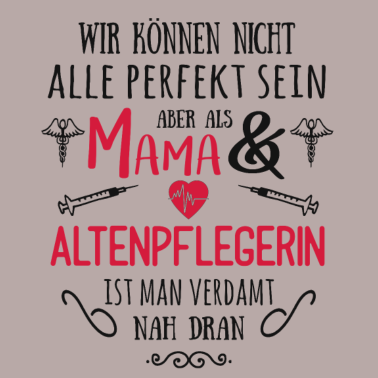 Motiv Mama und Altenpflegerin