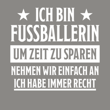 Motiv Fußballerin Lustiger Spruch Fußball Tor Geschenk