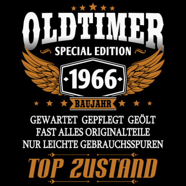Motiv Oldtimer Baujahr 1966 geboren Geburtstag Spruch