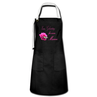 Geburtstagsgeschenke Mama Schürze - Geburtstagsgeschenk für die Mama mit Blumen Design