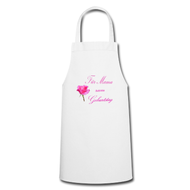 Geburtstagsgeschenke Mama Schürze - Geburtstagsgeschenk für die Mama mit Blumen Design