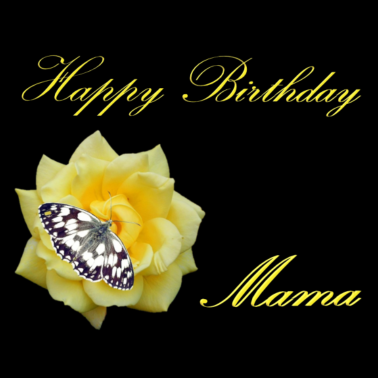 Motiv Geburtstagsgeschenk für die Mama mit Blumen Design