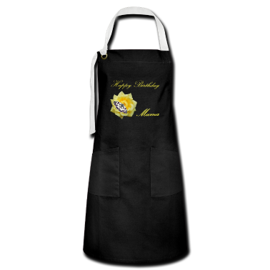 Geburtstagsgeschenke Mama Schürze - Geburtstagsgeschenk für die Mama mit Blumen Design