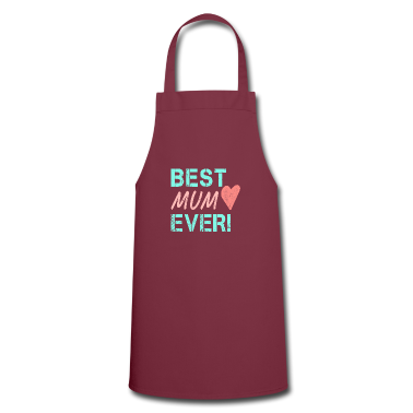 Geburtstagsgeschenke Mama Sch&uuml;rze - Best Mum Ever Geburtstagsgeschenk für Mama