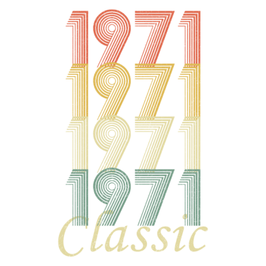 Motiv Vintage 1971 50. Geburtstagsgeschenk für Papa Mama