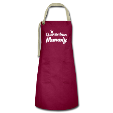 Geburtstagsgeschenke Mama Schürze - Quarantäne Mama beste Mama der Welt Mutti Mutter