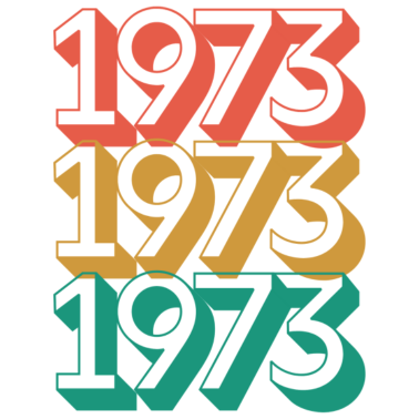 Motiv 1973 Geburtstagsgeschenk