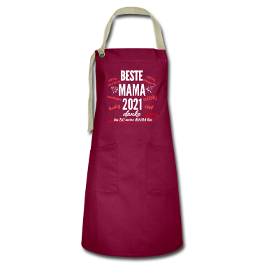 Geburtstagsgeschenke Mama Schürze - Beste Mama 2021..danke das Du meine Mama bist