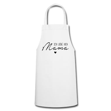 Geburtstagsgeschenke Mama Schürze - Ich liebe dich, Mama
