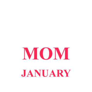 Motiv Beste Mutter geboren Januar