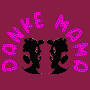 Motiv Danke Mama MUTTERTAG MINIMALISTISCHE KUNST