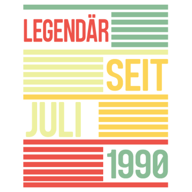 Motiv Legendäres Geburtstagsgeschenk Juli 1990