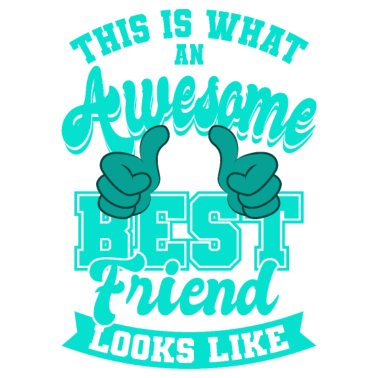 Motiv Awesome Best Friends Bester Freund Freundschaft