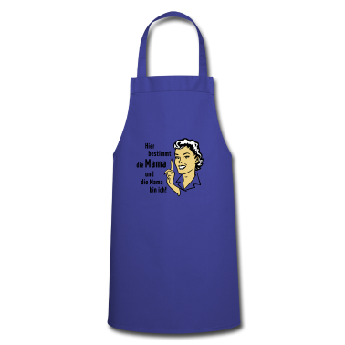 Geburtstagsgeschenke Mama Schürze - Hier bestimmt die Mama und die Mama bin ich!