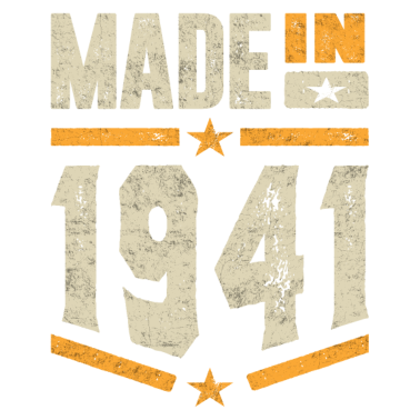 Motiv Made In 1941 Geburtstagsgeschenk