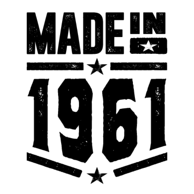 Motiv Made In 1961 Geburtstagsgeschenk