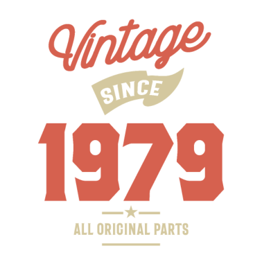 Motiv Made In 1979 Geburtstagsgeschenk