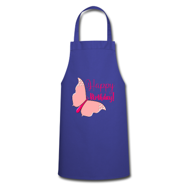 Geburtstagsgeschenke Mama Schürze - Happy Birthday Butterfly Schmetterling Geburtstag