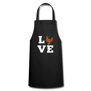 Geburtstagsgeschenke Mama Schürze - Hühnerhennen-Landwirt, der Liebes-Geburtstagsgeschenk bewirtschaftet