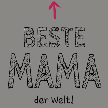 Motiv Beste Mama der Welt - Pfeil Mama Mutter Weltbeste