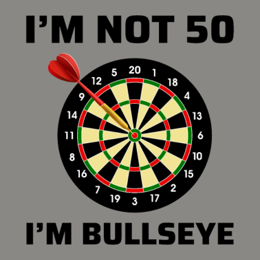 Motiv Darts Spieler Bullseye 50. Geburtstagsgeschenk