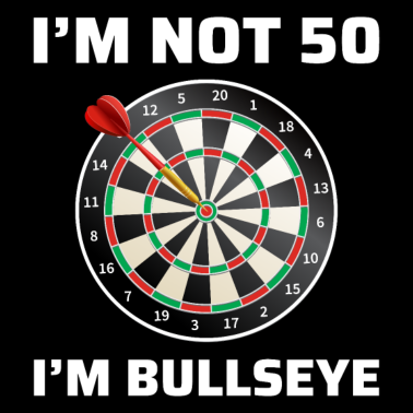 Motiv Darts Spieler Bullseye 50. Geburtstagsgeschenk