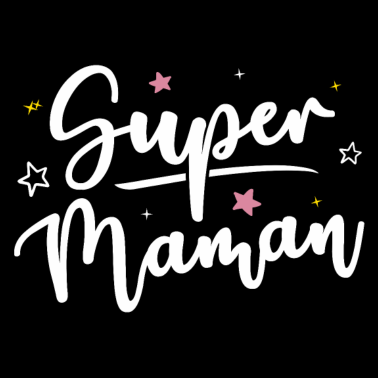 Motiv Super Mama - Geschenk Muttertag pr Mama