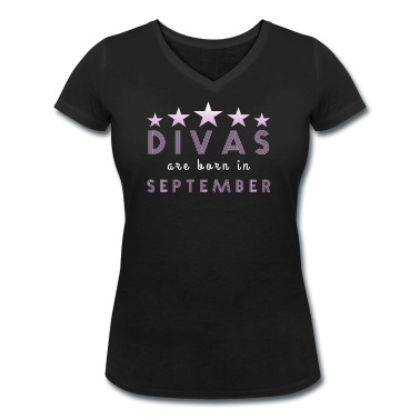 Geschenk Freundin Geburtstag T-Shirt - Divas September Freundin Geburtstag Geschenk
