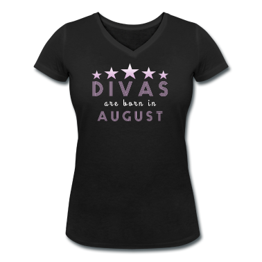 Geschenk Freundin Geburtstag T-Shirt - Divas August geboren Freundin Geburtstag Geschenk