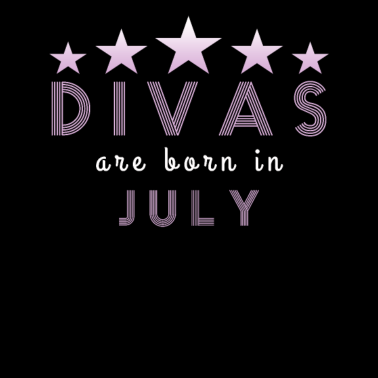 Motiv Divas im Juli geboren Freundin Geburtstag Geschenk