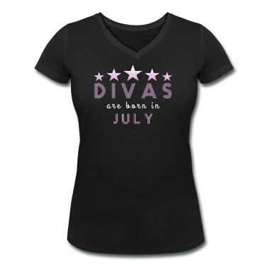 Geschenk Freundin Geburtstag T-Shirt - Divas im Juli geboren Freundin Geburtstag Geschenk
