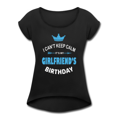 Geschenk Freundin Geburtstag T-Shirt - Ich kann nicht ruhig bleiben Es ist der Geburtstag meiner Freundin
