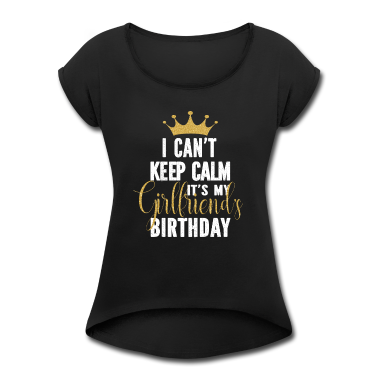 Geschenk Freundin Geburtstag T-Shirt - Ich kann mich nicht beruhigen Es ist der Geburtstag meiner Freundin