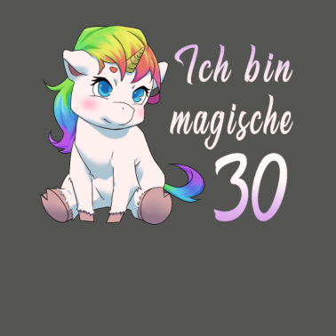 Motiv 30 Jahre Einhorn 30. Geburtstag Freundin Geschenk