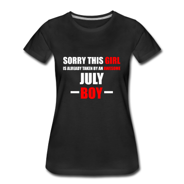 Geschenk Freundin Geburtstag T-Shirt - Geschenk Freundin geboren im Juli Geburtstag