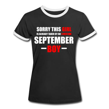 Geschenk Freundin Geburtstag T-Shirt - Geschenk Freundin geboren im September Geburtstag