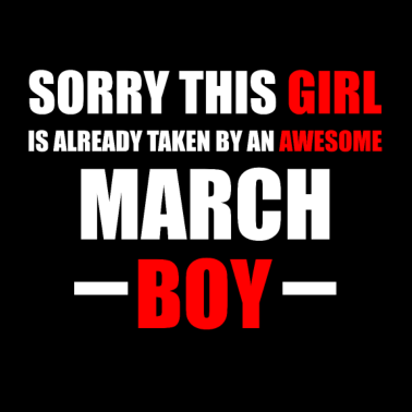 Motiv Geschenk Freundin geboren im März Geburtstag