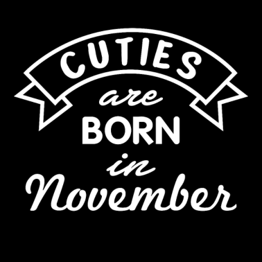 Motiv Geburtstag November Geschenk