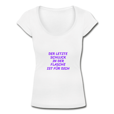 Geschenk Freundin Geburtstag T-Shirt - Freundin Schluck Flasche Humor Lustig Witzig