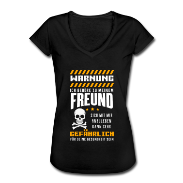 Geschenk Freundin Geburtstag T-Shirt - Freund Freundin paar lustig Geschenk Geburtstag
