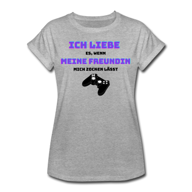 Geschenk Freundin Geburtstag T-Shirt - Ich liebe meine Freundin