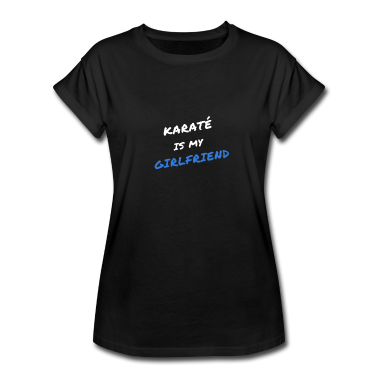 Geschenk Freundin Geburtstag T-Shirt - Karate ist meine Freundin!