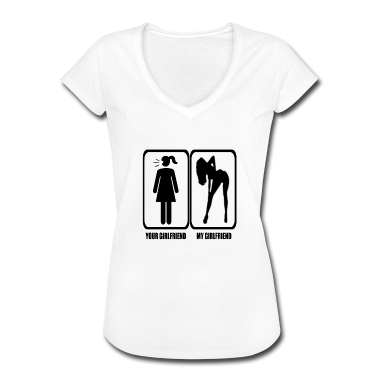 Geschenk Freundin Geburtstag T-Shirt - Meine Freundin Deine Frendin