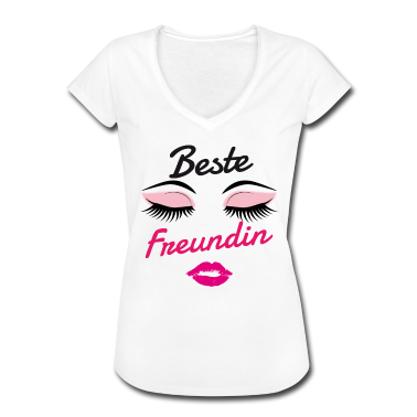 Geschenk Freundin Geburtstag T-Shirt - Beste Freundin Geschenk für Damen und Mädchen