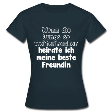 Geschenk Freundin Geburtstag T-Shirt - Beste Freundin