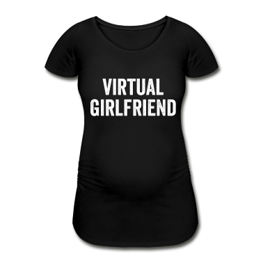 Geschenk Freundin Geburtstag T-Shirt - Virtuelle Freundin