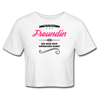 Geschenk Freundin Geburtstag T-Shirt - freundin allerbeste